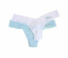 Hanky Panky L7450 Bride & Mrs. Low Rise Thongs One Size
