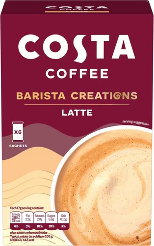 Costa coffee barista - barista, creations