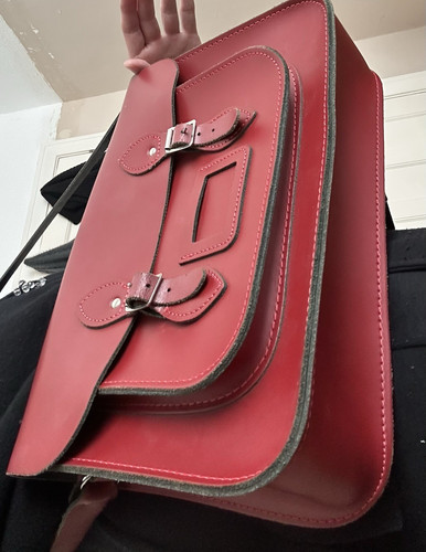 The leather satchel - the, co.