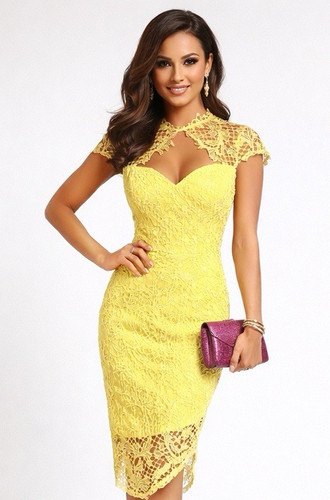 Lipsy vip bright yellow - lipsy,