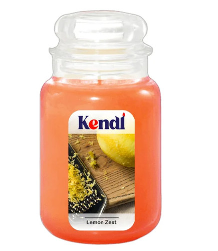 Large scented candle glass - scented,