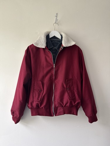 Vintage bomber jacket sherpa - jacket,
