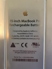 MacBook Pro 15-inch 2006 - A1175 - Genuine Original Apple Battery