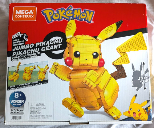 Mega construx pokémon jumbo - pokémon,