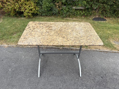 Granite top small dining table - granite,