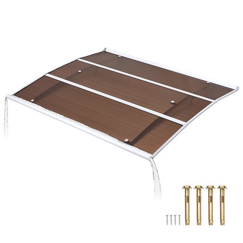 Polycarbonate awnings 37x47in - polycarbonate,