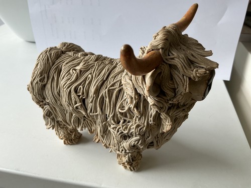 Handmade shaggy highland