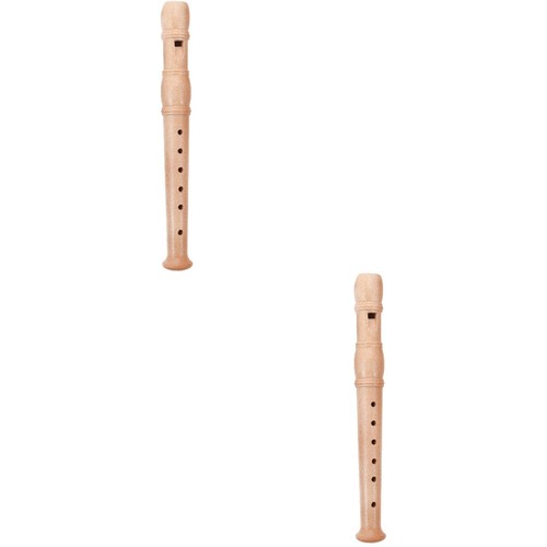 Pack kid recorder wood - 2,
