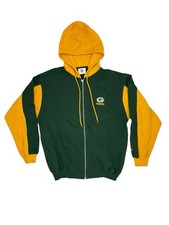 NFL Green Bay Packers Green Zip Hoodie Jacket Medium