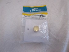 LIGHT DIMMER SWITCH 6 AMP 1 GANG 2 WAY GOLD KNOB. 4 TRADE PART.   L1
