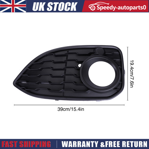 Left front bumper fog light - front,