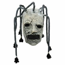 Halloween Cosplay Mask Slipknot Corey Taylor Latex Masks Dreadlocks Fancy Prop