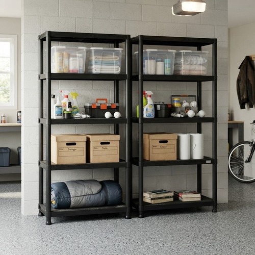 Heavy duty tier - 4-tier, black