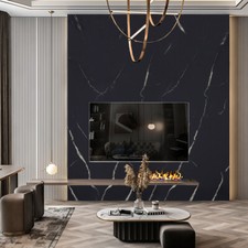 10pcs Black PVC Bathroom Wall