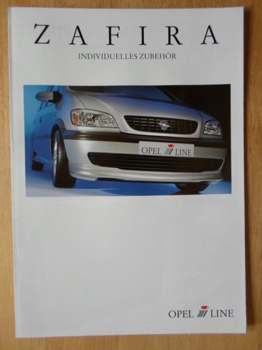 Irmscher opel zafira orig 1999 - zafira,