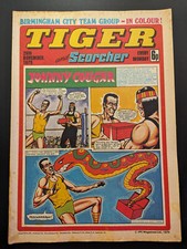 Tiger and Scorcher Comic 29th November 1975, FREE UK POSTAGE