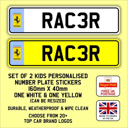 Personalised vinyl number - 2,