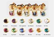 Ear Stud BirthStone Cubic