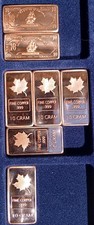  10 Gram .999 Fine Copper