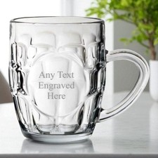 Personalised engraved glass - engraved,