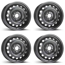 4 Steel wheels Alcar 6.5Jx16 Inch ET37 4x100 for Renault Clio Set of 4