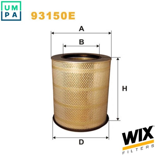 Air filter 93150e for volvo - 93150e,