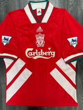 PLAYER ISSUE Original Adidas Liverpool 1993/1994 Home Shirt Mens Large