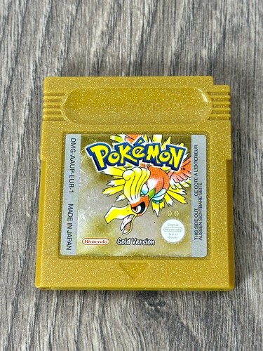 Genuine pokémon gold game - pokémon,
