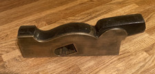 Vintage Brass Sellars Shoulder Infill Plane with original wooden holding box