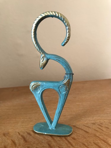 Vintage greek bronze - bronze, geometric