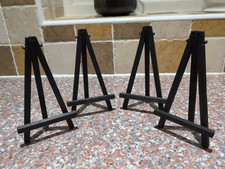 Set Of 4 Mini Wooden Easel For Craft Painting Kids Wedding