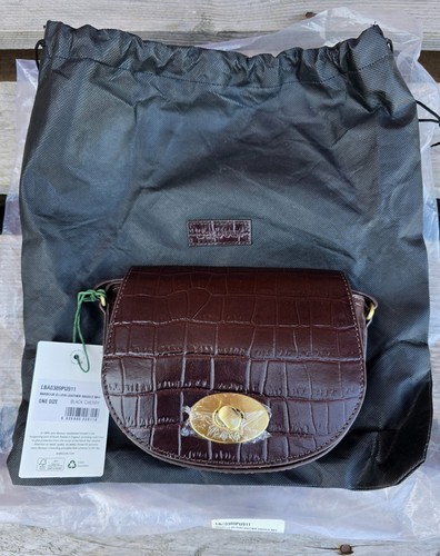 Barbour leather saddle bag - saddle,