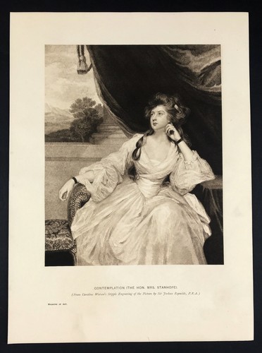 Contemplation joshua reynolds - contemplation,
