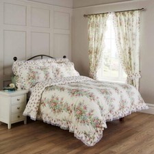 Vantona Spring Bouquet Floral Duvet Cover Set,Bedspread &Curtain-Sold Separately