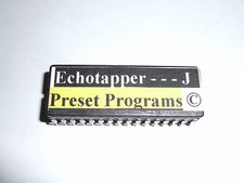 Alesis Quadraverb 2 'ECHOTAPPER J' 100 SHADOWS PRESETS EPROM Copyrighted 