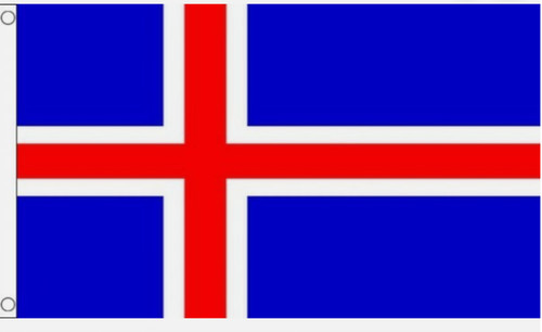 Large iceland icelandic flag - iceland,