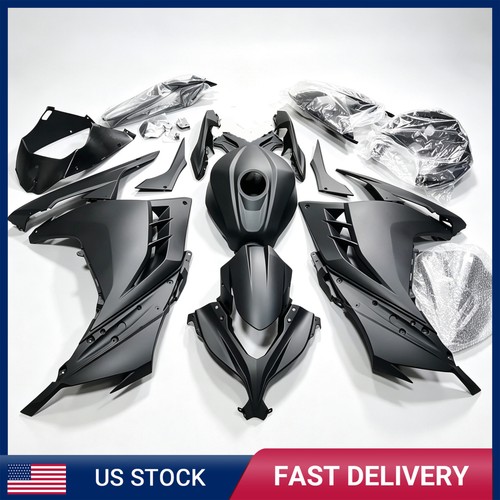 Matte black abs fairing kit - matte,