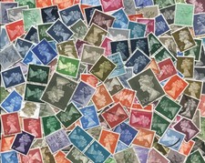 500 machin stamps off - 500+,