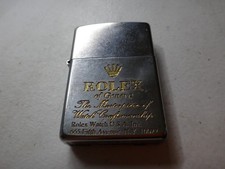 Year 2016 Zippo Lighter ROLEX