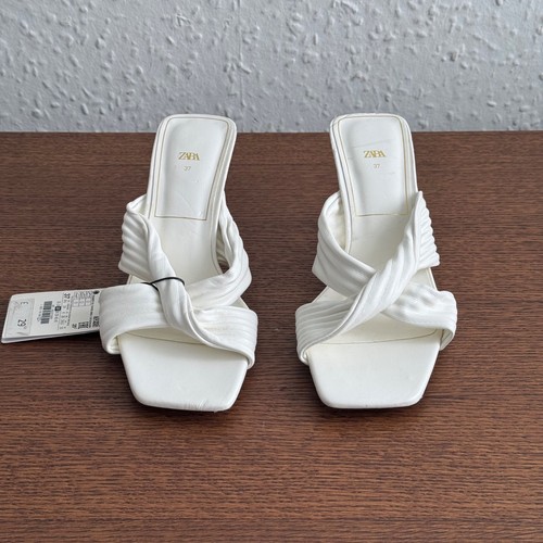 New tags zara white - white, ruched