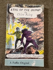 📘 Puffin Original – Stig of the Dump by Clive King, Illus. Ardizzone (1970s PB)
