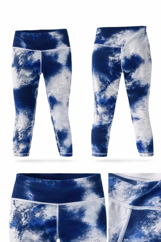 Lululemon blue tie - dye, yoga