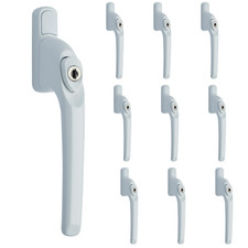 10x upvc window handle - 10x,