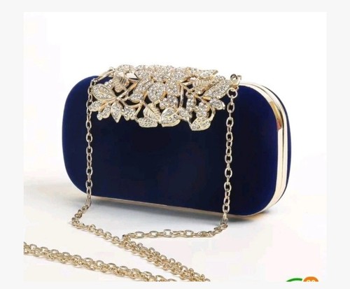 Blue clutch bags ladies - clutch,