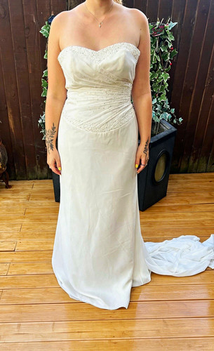 Trudy lee ivory strapless - trudy,