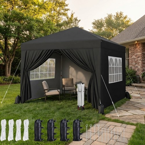 Elegant 3x3 pop gazebo with - elegant,