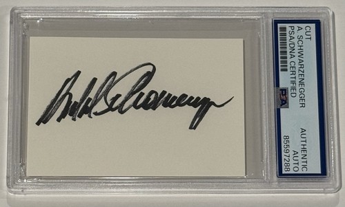 Arnold schwarzenegger signed - arnold,