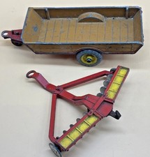 Dinky Disc Harrow & Trailer