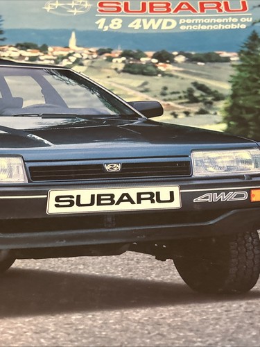 Subaru 4wd range - 1.8,