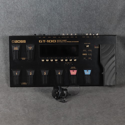 Boss 100 multi processor - gt-100, multi-fx